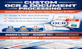 build ocr and document image processing solutions