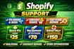 provide expert shopify support, fix errors checkout issues