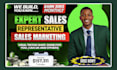 commission based sales representative b2b sdr saas sales closer  it sales rep