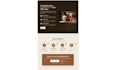 build a clean, single page website for your business