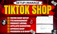 setup and manage tiktok shop
