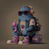 draw cool cartoon character, graffiti character