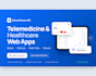 develop secure telemedicine and healthcare web apps in react and node