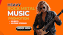 do spotify, soundcloud, and youtube growth for heavy music