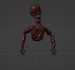 create a monster 3d model in blender