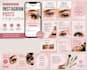 design instagram posts for beauty and lash businesses