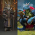 create tarot and card game with fantasy character