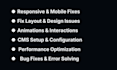 fix optimize and customize your framer website as a expert