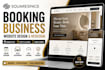 design squarespace booking business website redesign squarespace website booking