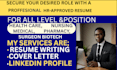 write you a professional ats optimized resume