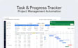 create complete project management tracker in excel