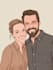 do couple portrait illustration