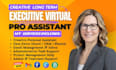 be your executive virtual personal assistant data entry administrative task