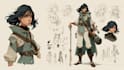 character concept art and character design