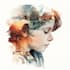 create watercolor and digital illustrations