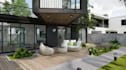2d plan, render propose modular container home, shipping container 2d plan, cgi