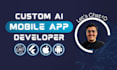 mobile app development, ios android app, ai app creation, flutter app developer