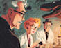 comic book illustration, comic graphic novel,
