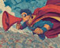 illustrate custom superhero characters with epic poses