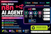 build n8n ai agent automation workflow, custom ai agents n8n workflow