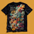 create typography t shirt design and creative design