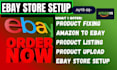 setup manage ebay store fix autods amazon product listing variation error