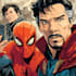 draw retro comic book, book cover, webtoon in marvel style