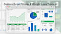 create excel fitness tracker weight loss log calorie counter goal dashboard