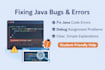 solve programming problem in java