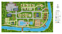 draw 2d and 3d campground, property map, vector, resort and rv park map