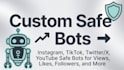 develop social media bot, tiktok bot, instagram bot, youtube bot, twitter x bot
