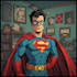 illustrate a superhero comic and marvel character