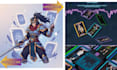 create ai 3d card unique poly board vr ar nft game