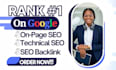 optimize website on page SEO for duda, showit, odoo, wix or wordpress website