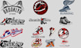 create a customized shoes logo, sneaker , for your store