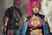 make cyberpunk and retro aesthetic character