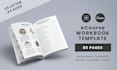 design editable canva course workbook, PDF educational training material