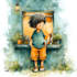 draw children book illustration