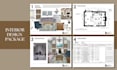 interior design your living, dining or bedroom with plan, mood board and 3d