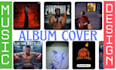design eye catching music cover design, single cover, album cover, ep cover