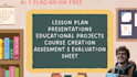 create high quality educational lesson plans