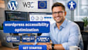do wordpress accessibility optimization for eaa, eu guidelines, gdpr wcag