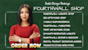 design fourthwall website, pod store fourthwall setup,redesign fourth wall store