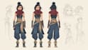 draw 2d character design
