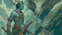 draw a fantasy illustration and design