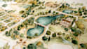 design watercolor wedding map