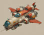 drawing sci fi spaceship design