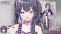 craft live2d vtuber model, 2d vtuber design, live2d rigging, anime facerig