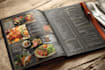 do fun restaurant food menu design, menu card, menu board,
