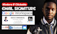 do email signature for google workspace, html outlook signature or fix email